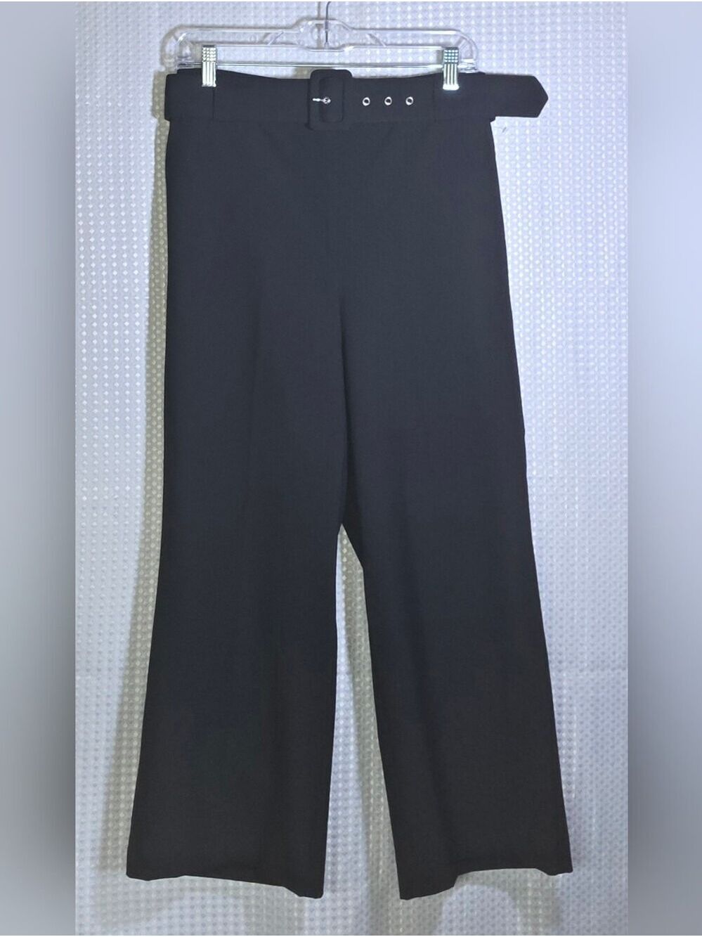 Rachel Zoe NWOT Black Ankle Pants Quiet Luxury Office Siren Minimalist Size 6 - Picture 7 of 10